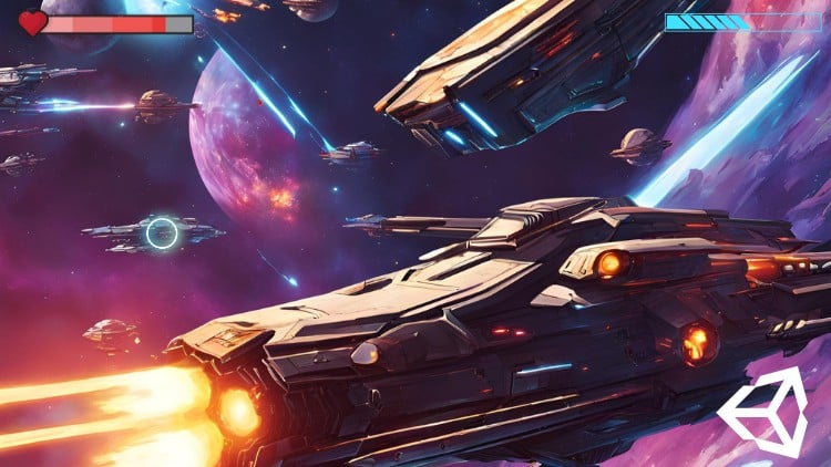 2D Spaceshooter for Beginners in UnityMaster Game mechanics By Giorgi Luarsabishvili