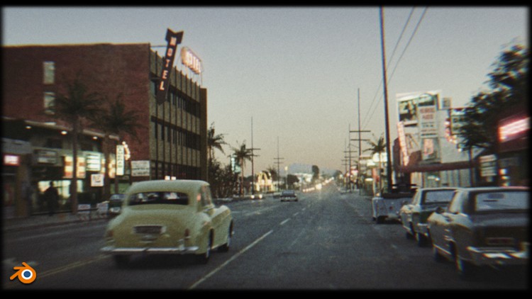 Complete Blender course city environment car 2 courses By Sime Bugarija