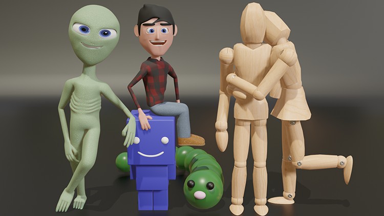 Ultimate Blender 3D Character Creation Animation Course By Alex Cordebard 1