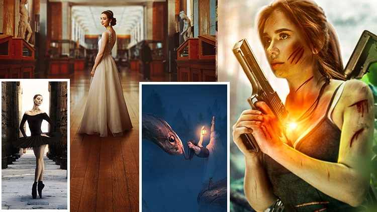 Masterclass Adobe Photoshop 20 Compositing Projects By Nafiseh Moshirehteshami